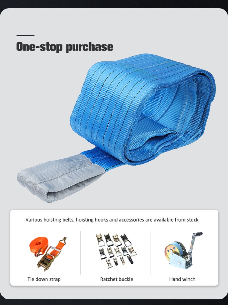 double ply flat webbing lifting sling 4
